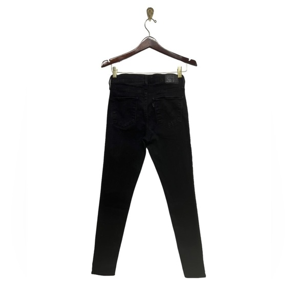 LEVI’S 720 High Rise Super Skinny Jeans Black Squared 27 - Picture 8 of 11